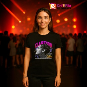 Tricou Kelly Clarkson, muzica Hip-Hop / Emo Rap, Dama | Barbat | Copii, Culoare Negru - Img 12