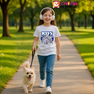 Tricou KISS - Blue Stage, muzica POP, Dama | Barbat | Copii - Img 8