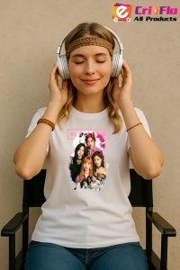 Tricou KPOP dama cu trupa formatia BLACKPINK 3 , music Coreean 162 - Img 8