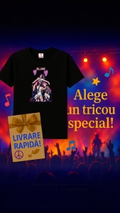 Tricou KPOP dama cu trupa formatia BLINK , music Coreean 174 - Img 6