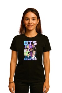 Tricou KPOP dama cu trupa formatia BTS BANGTAN , music Coreean 188