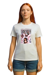 Tricou KPOP dama cu trupa formatia CHAEWON , music Coreean 196 - Img 2