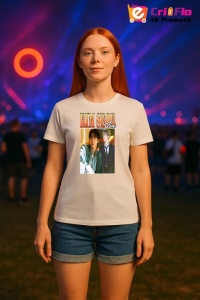 Tricou KPOP dama cu trupa formatia JIN , music Coreean 237 - Img 8