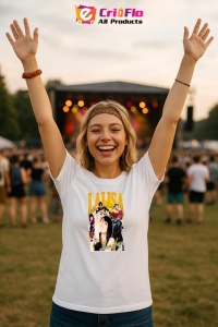 Tricou KPOP dama cu trupa formatia LALISA , music Coreean 251 - Img 9