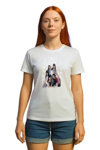Tricou KPOP dama cu trupa formatia NEW YANS , music Coreean 277 - Img 3