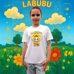 Tricou Labubu costum ratoi, Unisex Dama si Barbat | Copii - Img 3