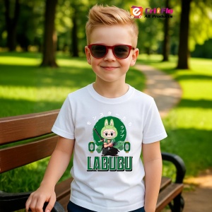Tricou Labubu love jap, Unisex Dama si Barbat | Copii - Img 5