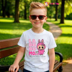 Tricou Labubu mama cu text, Unisex Dama si Barbat | Copii - Img 5