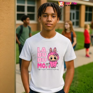 Tricou Labubu mama cu text, Unisex Dama si Barbat | Copii - Img 10