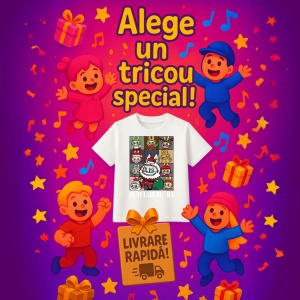 Tricou Labubu tabla craciun, Unisex Dama si Barbat | Copii - Img 6