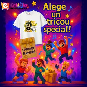 Tricou Labubu zoom out, Unisex Dama si Barbat | Copii - Img 11