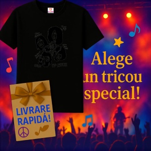 Tricou Led Zeppelin - Sketch, muzica POP, Dama | Barbat | Copii, Culoare Negru - Img 15