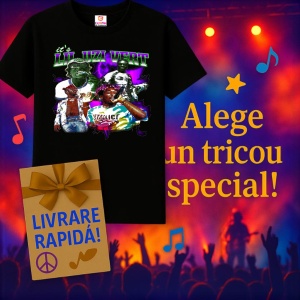 Tricou Lil Uzi Vert - Purple Squad, muzica INDIE, Dama | Barbat | Copii, Culoare Negru - Img 15