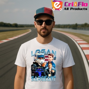 Tricou Logan Sargeant Formula 1, Copii | Dama | Barbat - Img 5