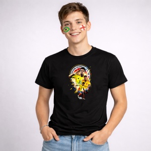 Tricou Luis Diaz Colombia World Cup Fifa 2026 V2, din bumbac 100%, tricou negru, Copii | Dama | Barbat - Img 3