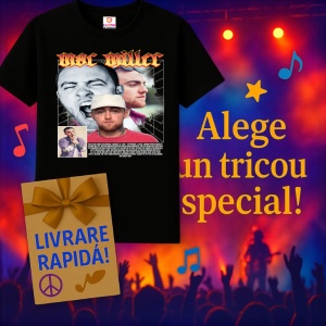 Tricou Mac Miller - Colaj fete alb-rosu, muzica Pop, Dama | Barbat | Copii, Culoare Negru - Img 11