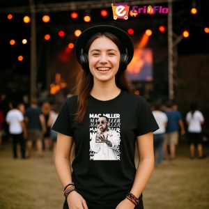 Tricou Machine Gun Kelly, muzica Rap, Dama | Barbat | Copii, Culoare Negru - Img 5