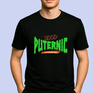 Tricou Mai puternic la fiecare pas Negru, Copii | Dama | Barbat - Img 2