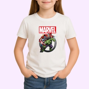 Tricou Marvel super eroi celebri precum Hulk Thor si Iron Man, Copii | Dama | Barbat - Img 3