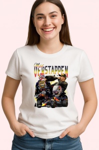 Tricou Max Verstappen Postere Echipa Red Bull Campion Formula 1, Copii | Dama | Barbat - Img 4