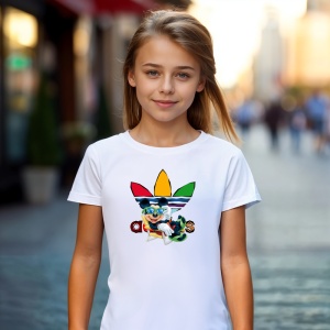 Tricou Mickey Realax on Beach Tricou Alb - Copii | Dama | Barbat - Img 4