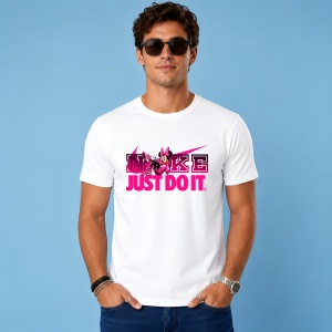Tricou Minnie Mouse Logo Roz Stil Fashion, din bumbac 100% Copii | Dama | Barbat - Img 3