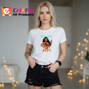 Tricou Moana printesa curajoasa intr o aventura pe mare, Copii | Dama | Barbat - Img 10