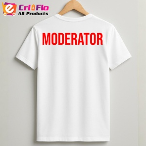 Tricou MODERATOR, Personalizat | Unisex Dama si Barbat - Img 2