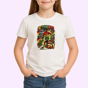 Tricou Mohammed Kudus Ghana Mijlocas Fotbal, din bumbac 100% , tricou alb pentru Copii | Dama | Barbat - Img 2
