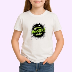 Tricou Monster Gym Text Verde, Copii | Dama | Barbat - Img 3