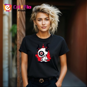Tricou Monstrulet Alb Negru Amuzant Limba Rosie, din bumbac 100%, tricou negru Copii | Dama | Barbat - Img 8