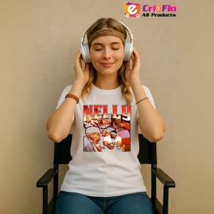 Tricou Nelly - Retro Style, muzica Hip-Hop / Trap, Dama | Barbat | Copii - Img 8