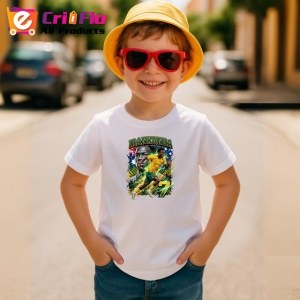 Tricou Nestory Irankunda Australia Talent Fotbal, din bumbac 100% , tricou alb pentru Copii | Dama | Barbat - Img 4