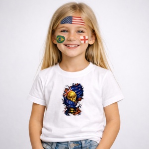 Tricou New Zeland World Cup Fifa 2026, din bumbac 100%, tricou alb, Copii | Dama | Barbat