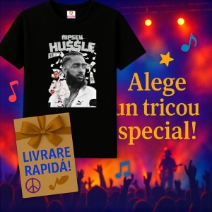 Tricou Nipsey Hussle, muzica Hip-Hop / Trap, Dama | Barbat | Copii, Culoare Negru - Img 7