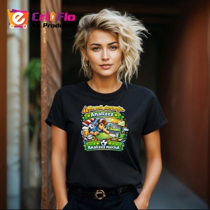 Tricou Nu Pierdem Meciul Analizam Nivelul Fotbal, din bumbac 100%, tricou negru Copii | Dama | Barbat - Img 8