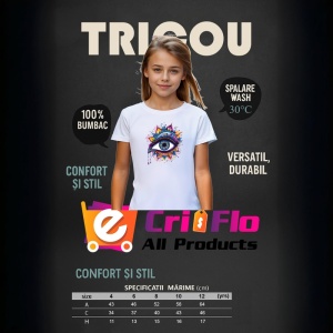 Tricou ochi mandala scantei magice, Copii | Dama | Barbat - Img 9