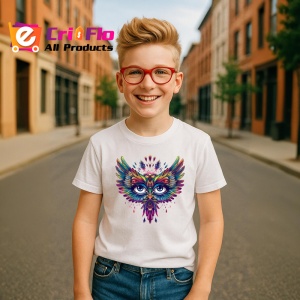 Tricou ochi mandala stil spirit vultur, Copii | Dama | Barbat - Img 8