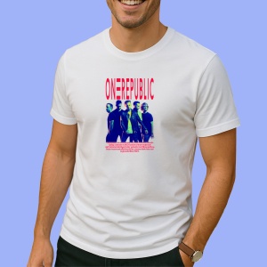 Tricou OneRepublic - Neon Style, muzica Hip-Hop / Rap, Dama | Barbat | Copii - Img 2