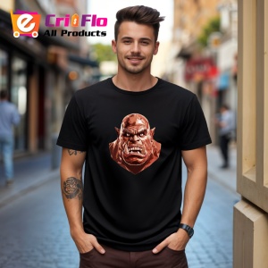 Tricou Orc Furia Rautacioasa Ilustratie, Copii | Dama | Barbat, culoare negru - Img 5