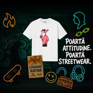 Tricou Pantera Roz - Copii | Dama | Barbat - Img 4