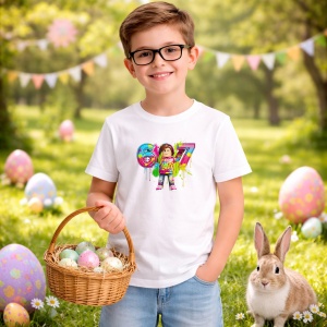 Tricou Paste 67 Roblox Girl Neon Splash Outfit Aesthetic, din bumbac 100%, tricou alb, Copii | Dama | Barbat - Img 7