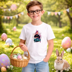 Tricou Paste Demon Hunters Kpop Girl Easter Stil Modern, din bumbac 100%, tricou alb, Copii | Dama | Barbat - Img 7