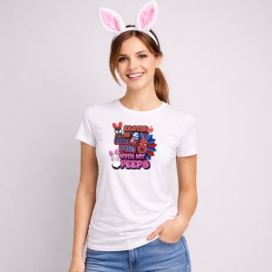 Tricou Paste Easter Is More Fun With My Peeps Spiderman Stil, din bumbac 100%, tricou alb, Copii | Dama | Barbat - Img 3
