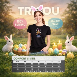 Tricou Paste Kpop Demon Hunters Rumi Girl Anime Street Style, din bumbac 100%, tricou negru, Copii | Dama | Barbat - Img 8