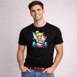 Tricou Paste Zana Paste Ou Colorat Magic Primavara, din bumbac 100%, tricou negru, Copii | Dama | Barbat