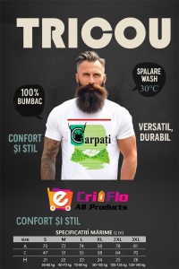 Tricou pentru bărbați cu logo-ul tigarilor - Carpati - Img 3