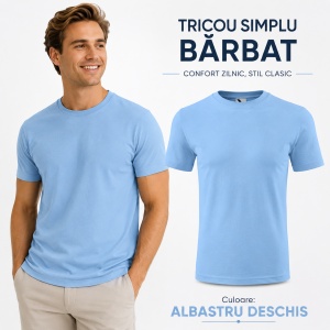 Tricou pentru Bărbați Elegant – 100% Bumbac -132 - Img 47