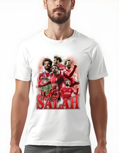 Tricou pentru bărbați - Mohamed Salah - Liverpool, Faraonul Fotbalului, Premier League