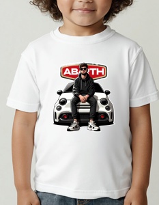 Tricou pentru copii - Abarth Performance - Energie și Dinamism - Img 2